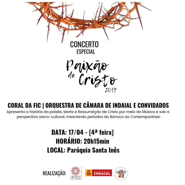 [FOTOS] Concerto Especial Paixo de Cristo