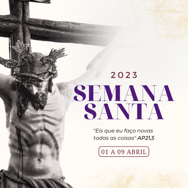 Programao da Semana Santa - 2023